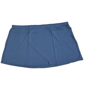 Jantzen Swim Skirt Coverup Womens 16W Rockin' Moroccan Blue Swimwear Beach